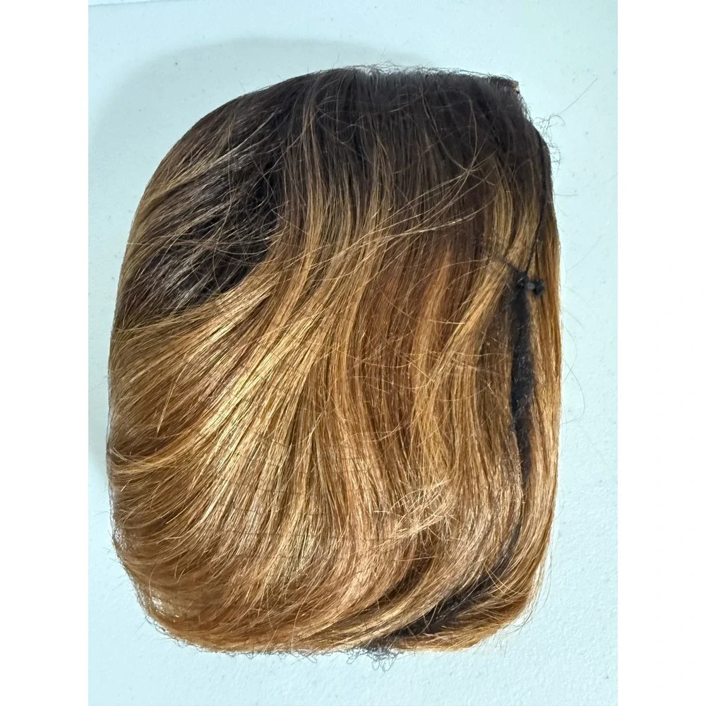 Zury Hollywood Sister Wig Sassy-H Lenon SOM RT Caramel Ombre Hand Tied Deep Part